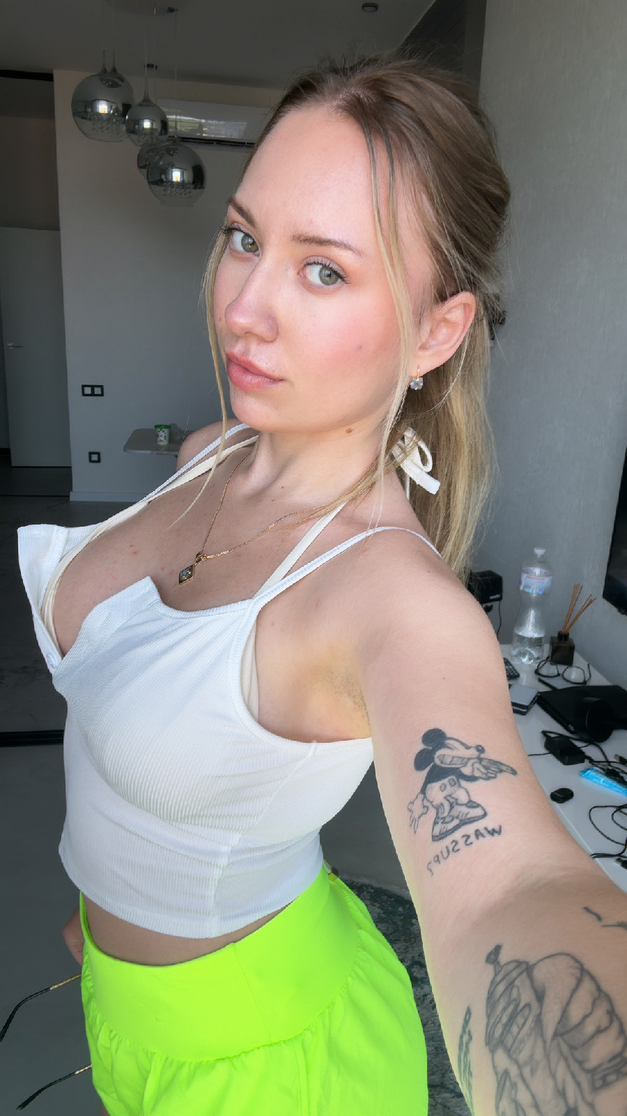 KateV in her underwear in Rajkot