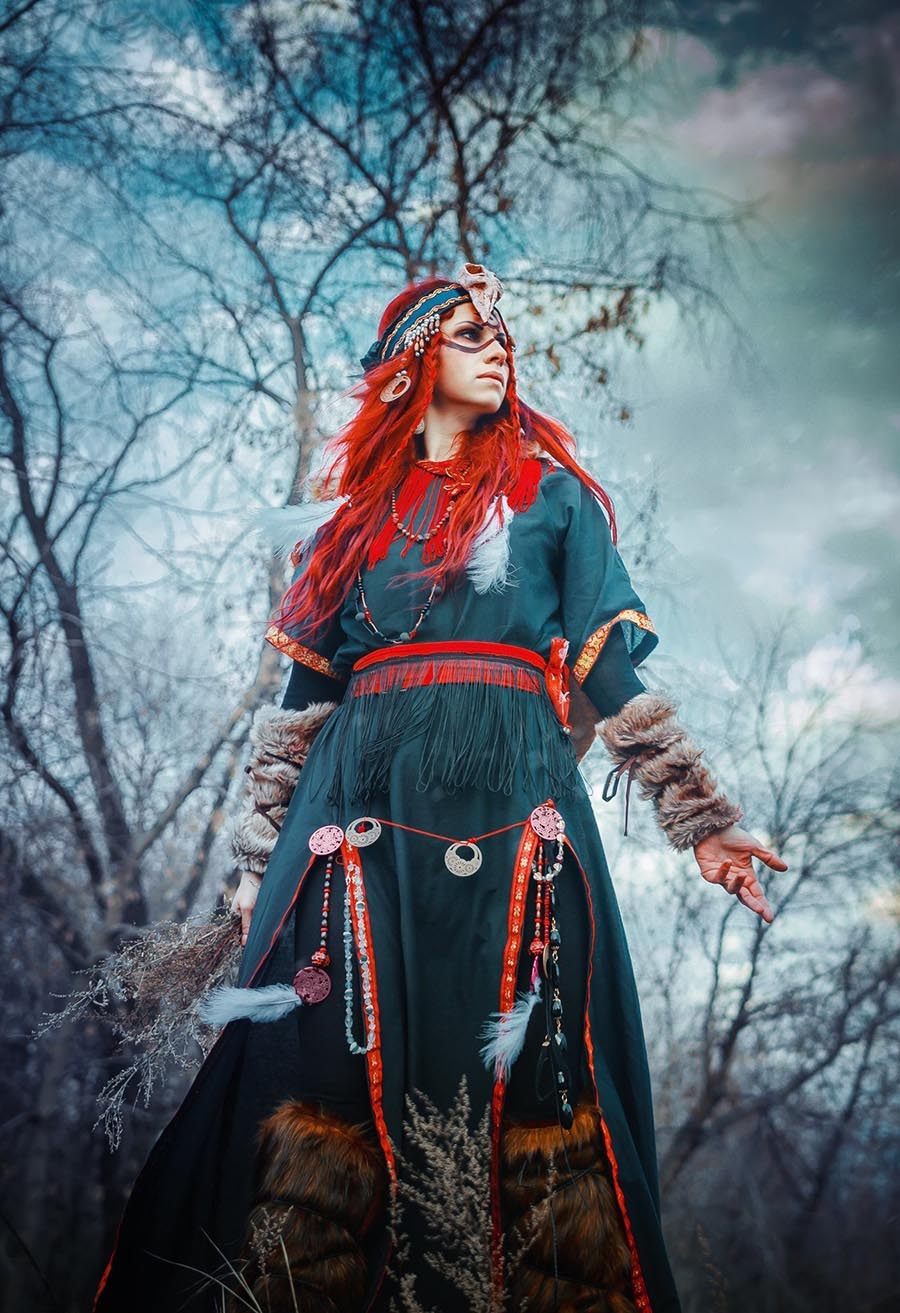 Girls in Slavic costumes underwear in Rajkot