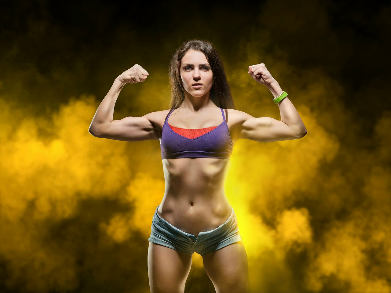 Athletic girls in Rajkot